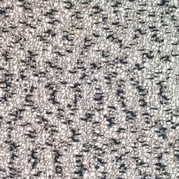 AIKO black & white cotton-rayon knit cropped cardigan, L, NWOT - Picture 5 of 8